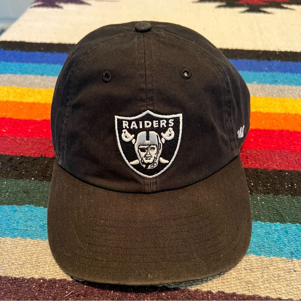 47 Oakland Las Vegas Raiders Adjustable Dad Hat hand washed